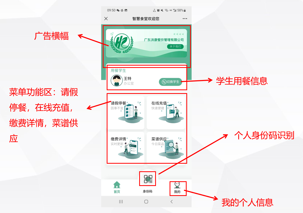 國萬中央廚房學生訂餐配送管理系統
